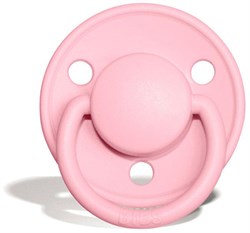 BIBS De Lux Latex Baby Pink 0-6 месяцев 1110234 - фото 29270