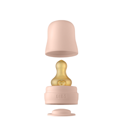 Набор аксессуаров для бутылочки с латексной соской BIBS Bottle Kit - Blush 5015244 - фото 59860
