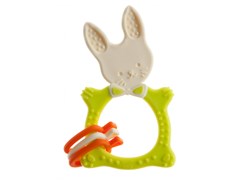 Универсальный прорезыватель BUNNY. Цвет зелёный. RBT-001GN