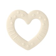 BIBS Baby Bitie Heart Ivory 3100216