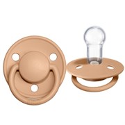 BIBS De Lux Silicone Peach 0+ месяцев 1010246