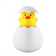 Игрушка для ванной яйцо-лейка, желтый цыплёнок REGG-002