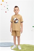 КР 400637/светло-коричневый к440 шорты для мальчика   КР 400637-1