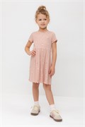КР 5793-1/дымчатая роза,милые цветочки к545 платье для дев  КР 5793-1/дымчатая роза